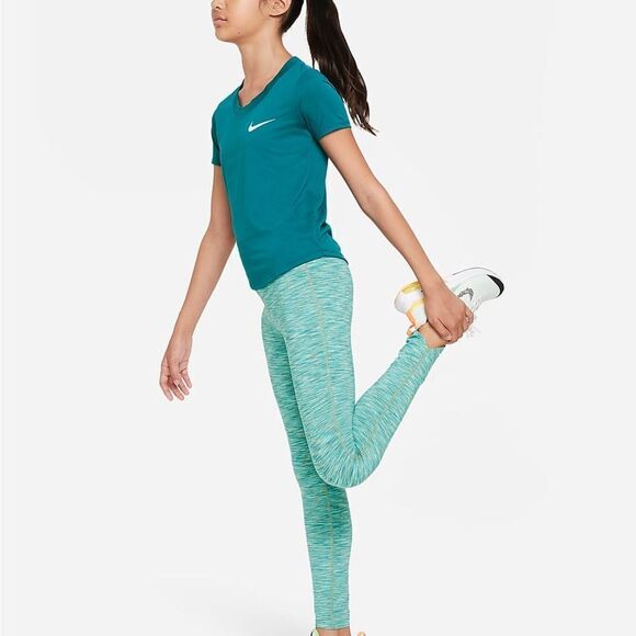 NWT Nike Dri-FIT One Big Kids' (Girls') Training Leggings - Picture 5 of 5